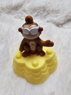 2012 McDonald's Happy Meal Squinkies Monkey Toy Figure